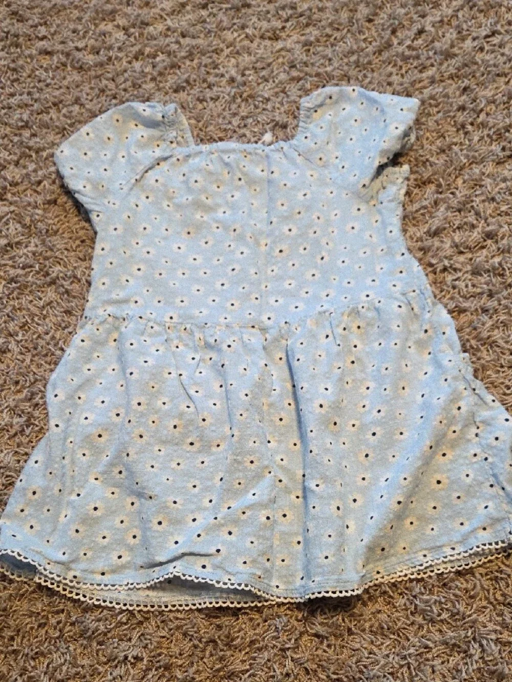 Old Navy- Light Blue Daisy Dress